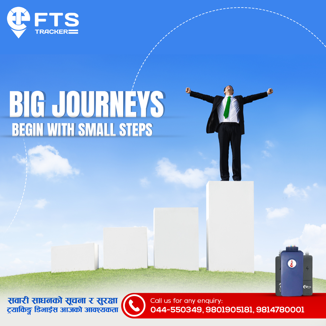 "Big Journeys begin with small steps."