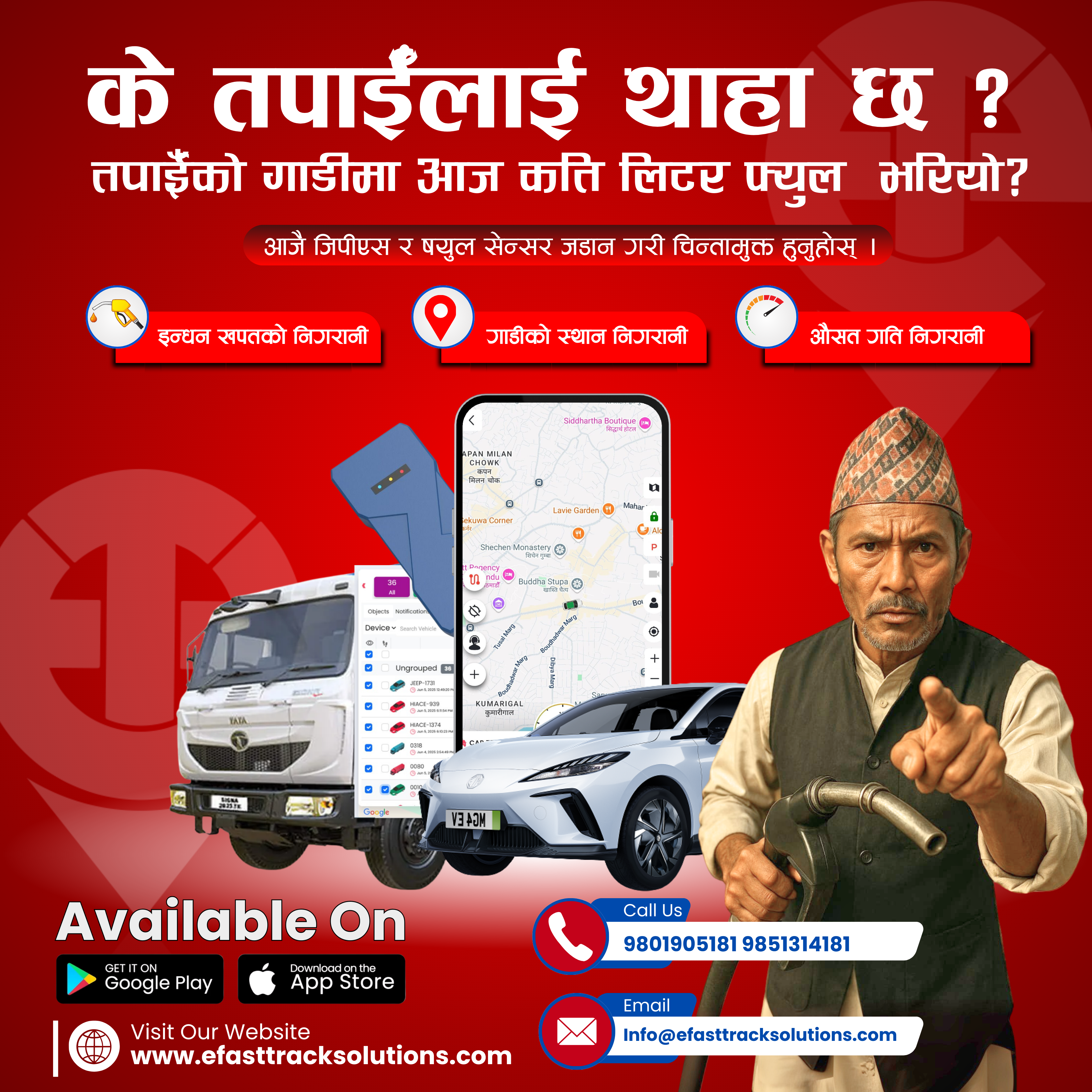 Fuel Monitoring System And Control